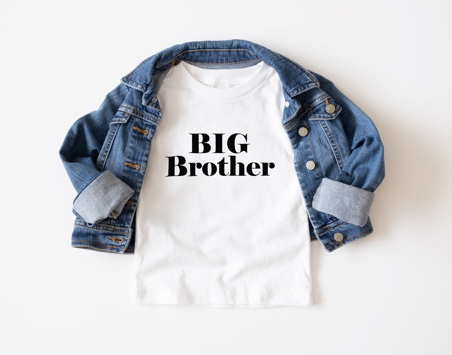 Big Brother Trendy Youth T-Shirt , Custom Graphic Tee for Kids, Soft & Stylish