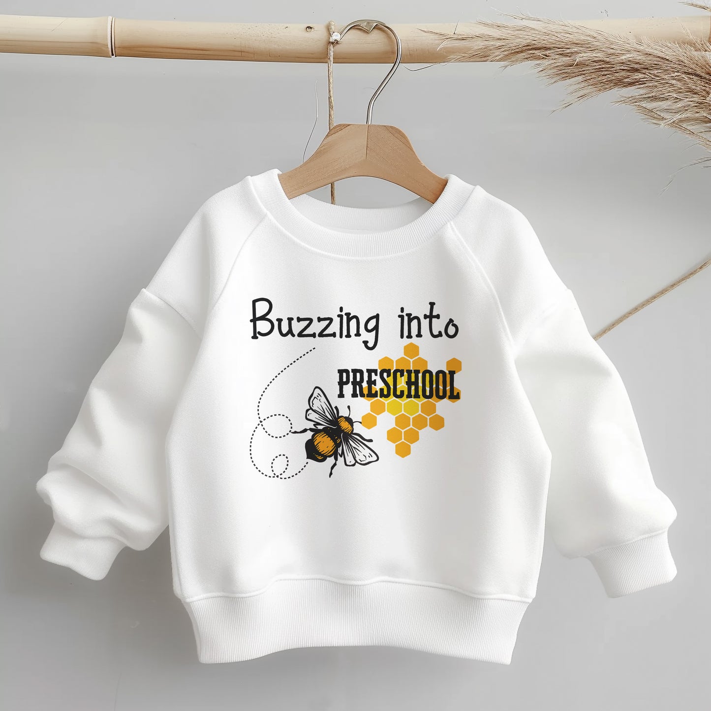 Buzzing into Preschool, Little Style, Big Comfort – Everyday Toddler Sweatshirt