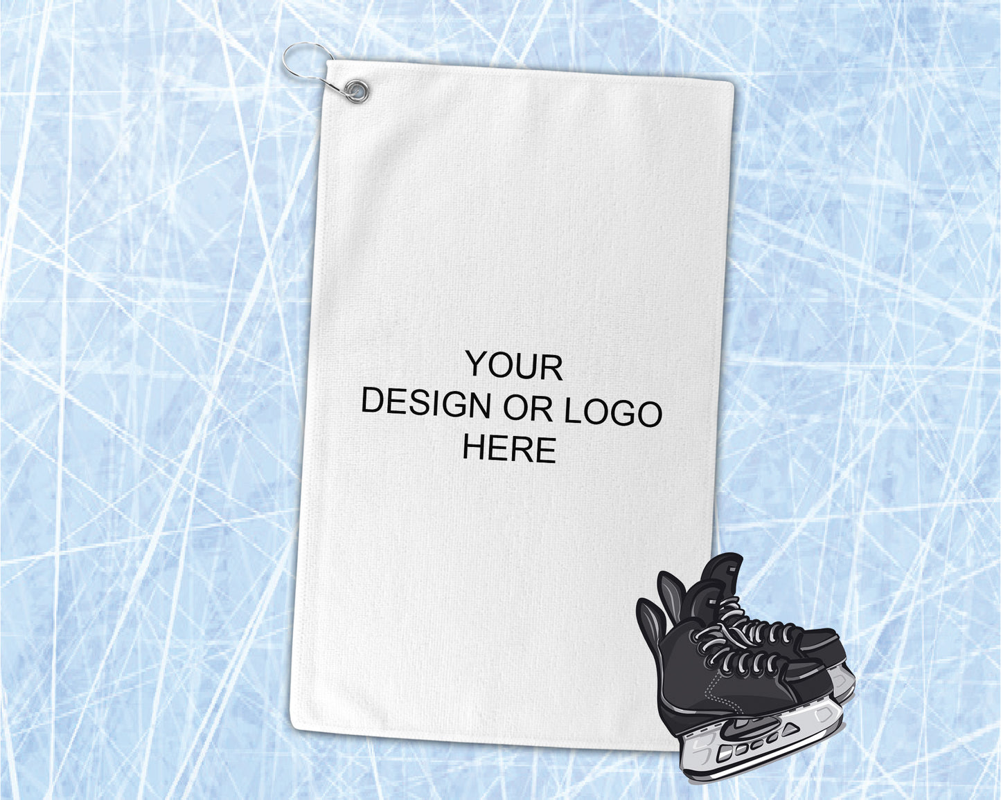 Premium Hockey Skate Towel – Absorbent, Soft & Quick-Drying | Essential Gear for Skaters & Goalies