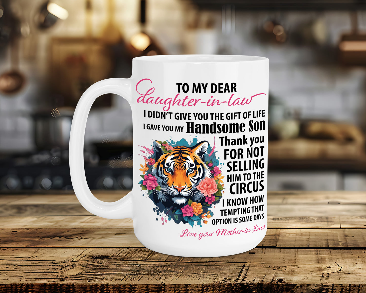 TO MY DEAR Daughter-in-law Classic Ceramic Mug