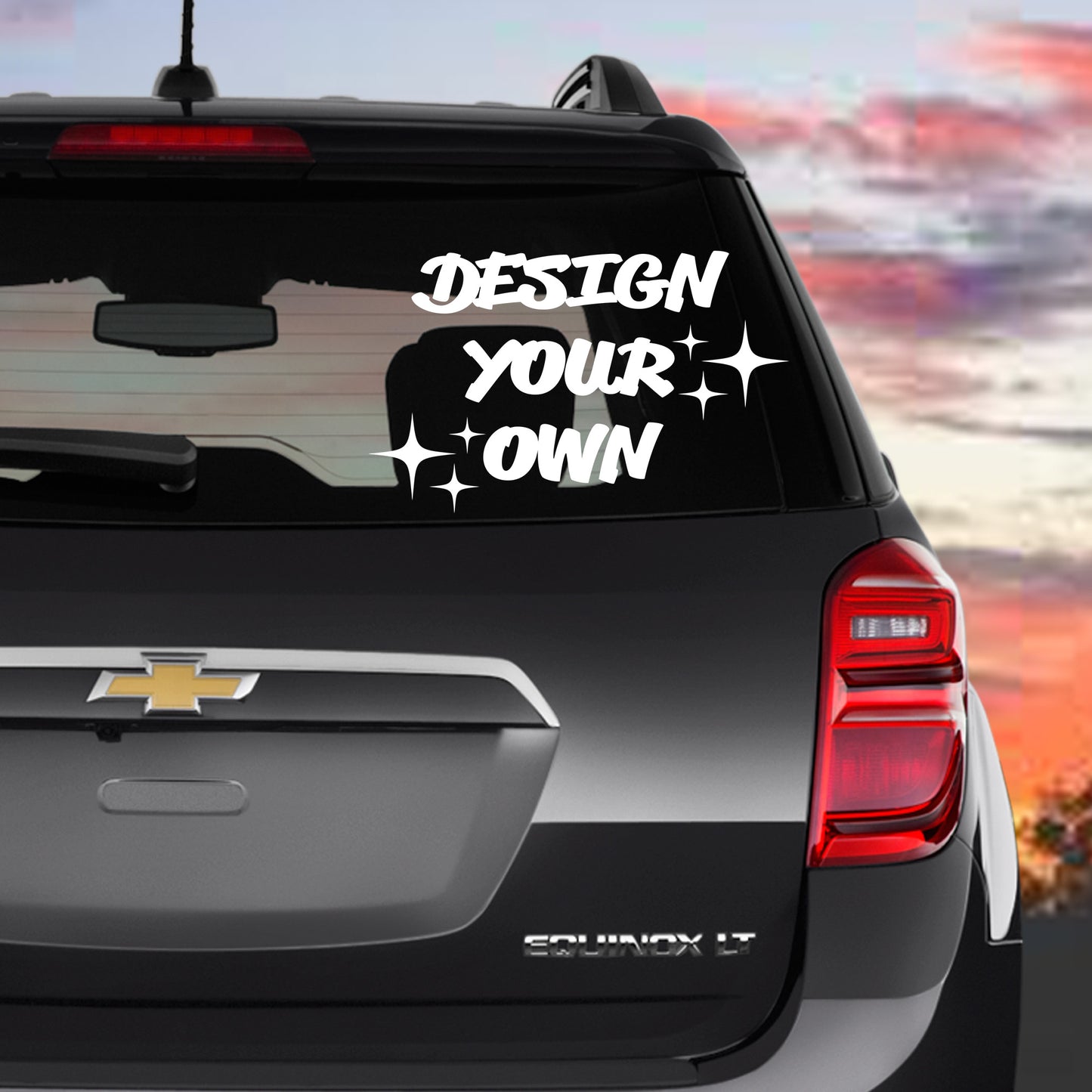 Design your Own Decal, Premium Vinyl Decal - Weatherproof & Easy to Apply!