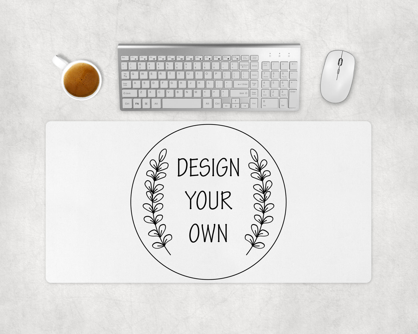 Personalized Gaming Mat | Custom Desk Pad | Large Mouse Pad for Gamers & Streamers