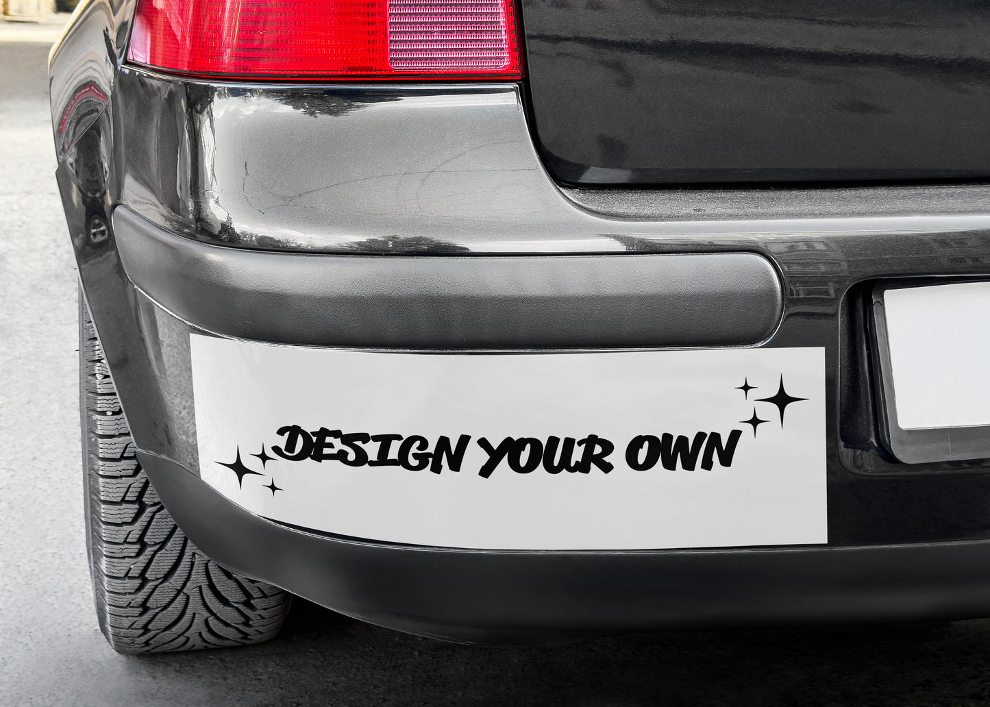 Design your Own Bumper Sticker - Weatherproof & Easy to Apply!