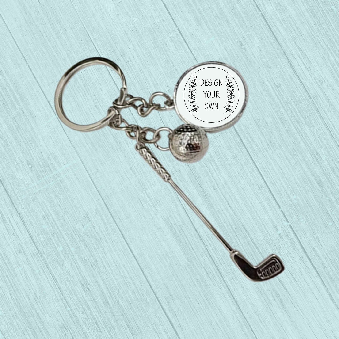Custom Key Chain - Golf