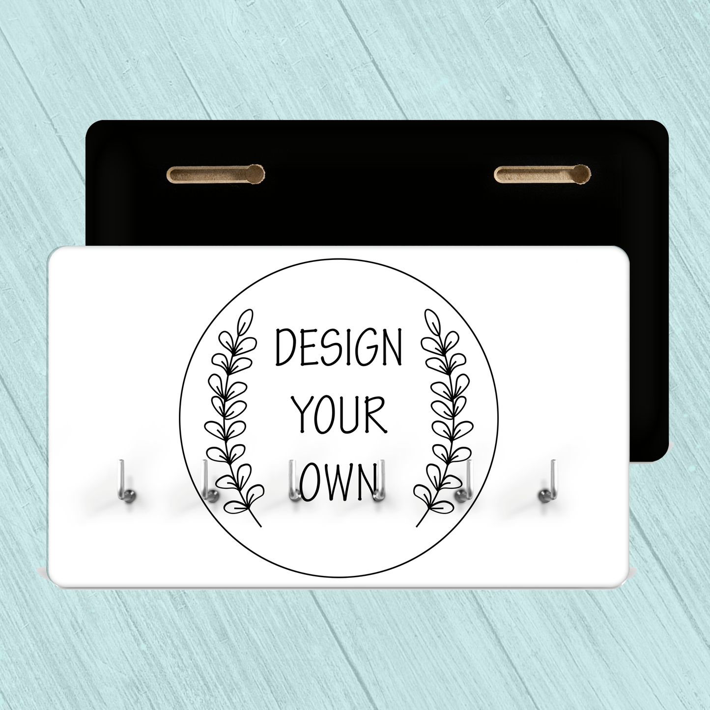 Design your Own MDF Key Chain Rack