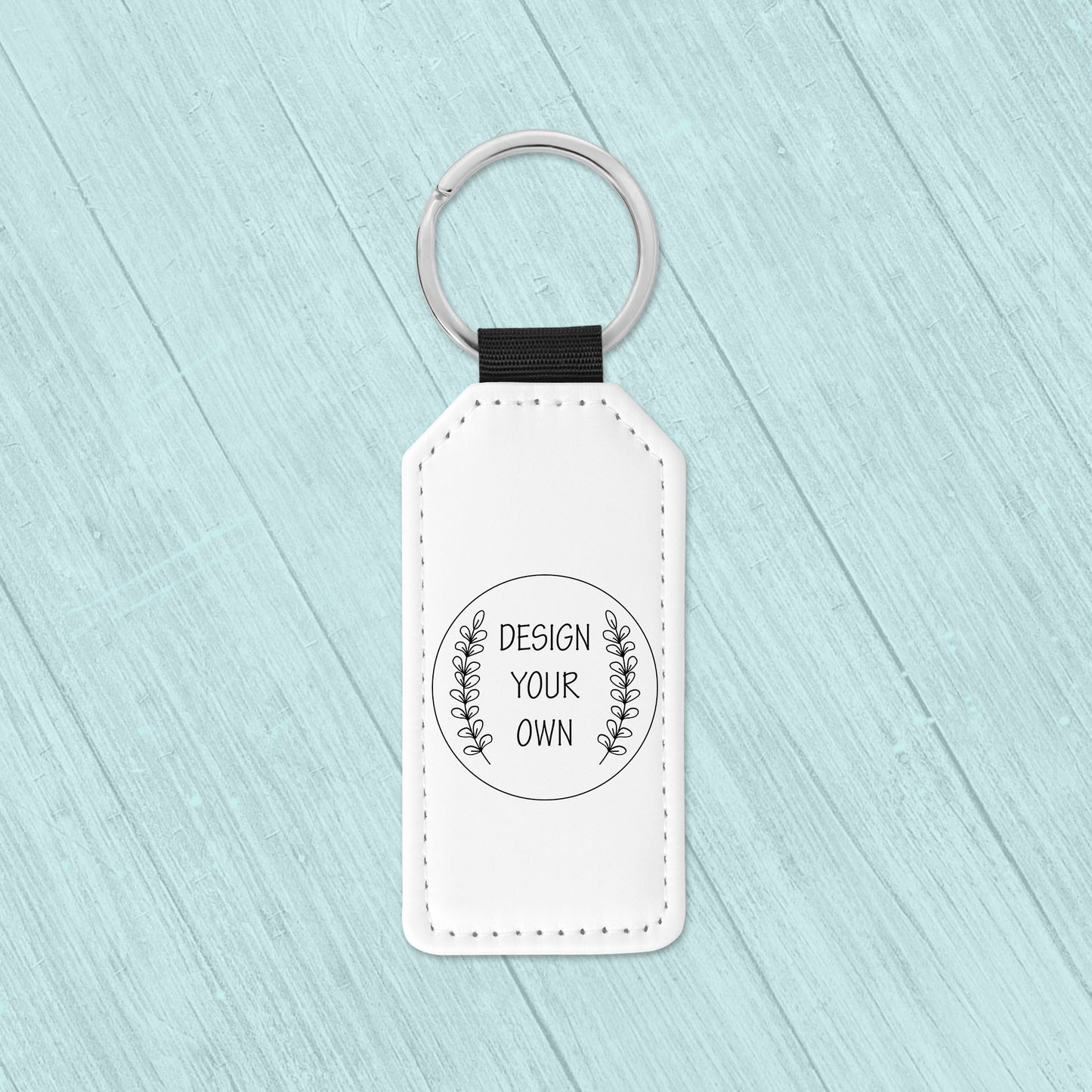 Custom Key Chain - Leather