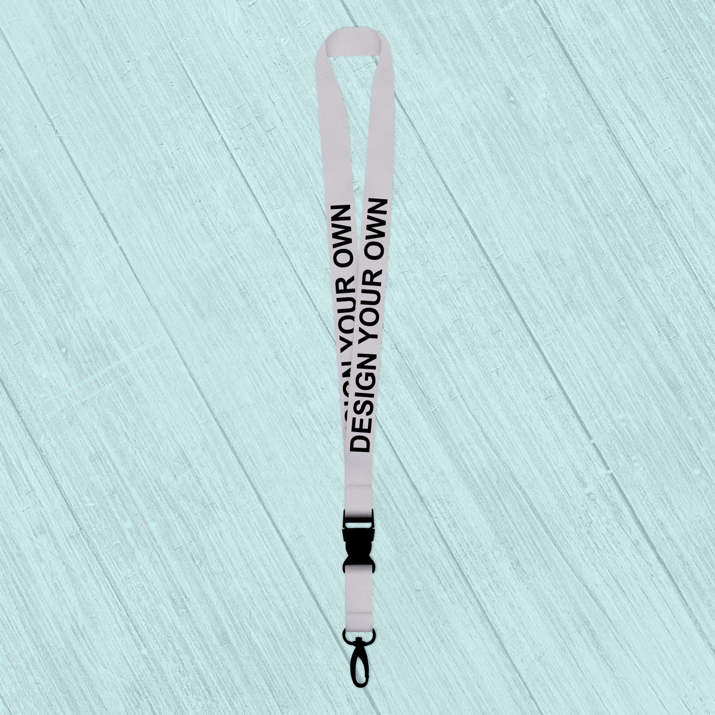 Design Your Own Lanyard with Quick-Release Buckle & Swivel Lobster Clip