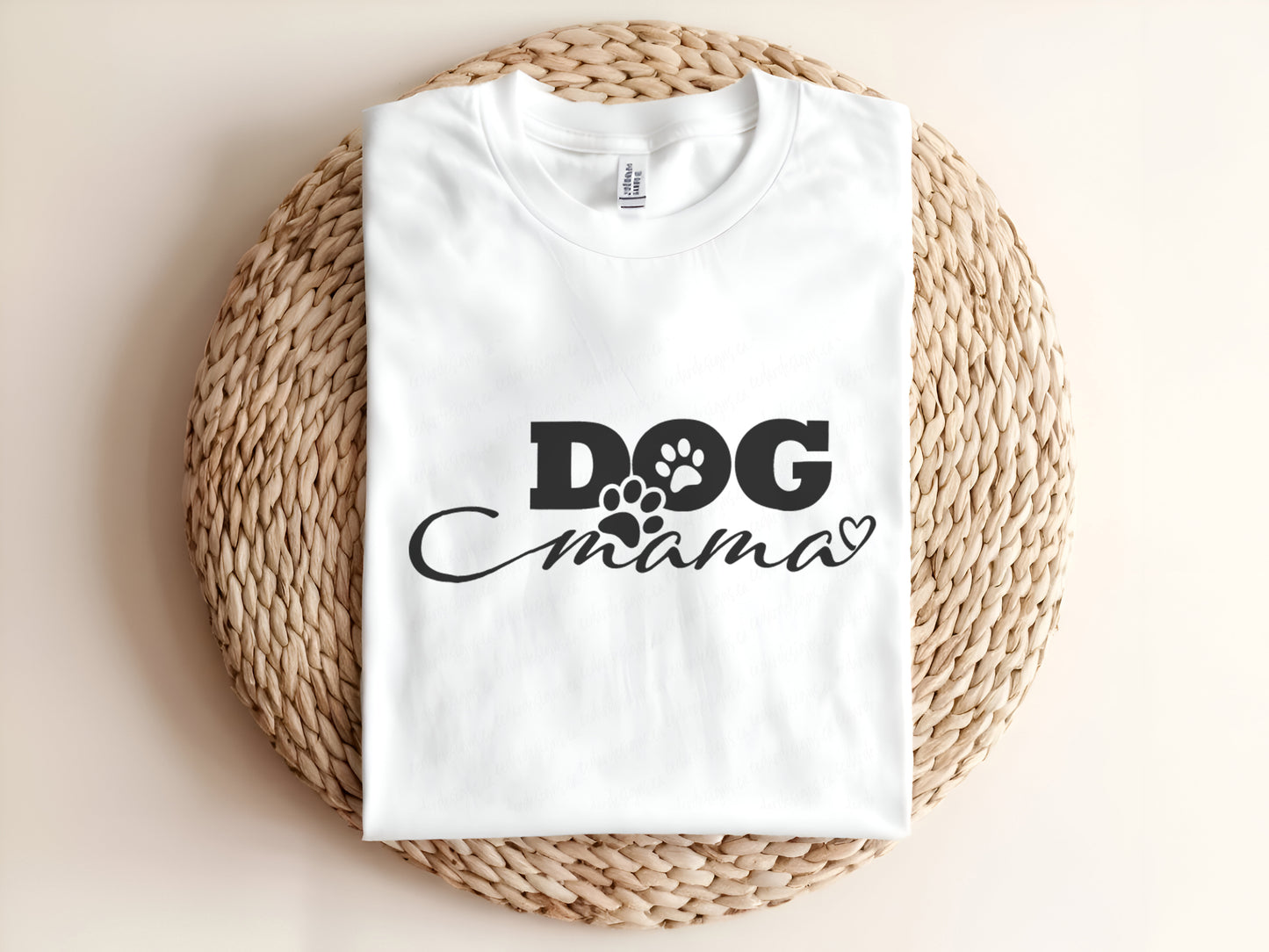 DOG mama Adult Graphic Tee