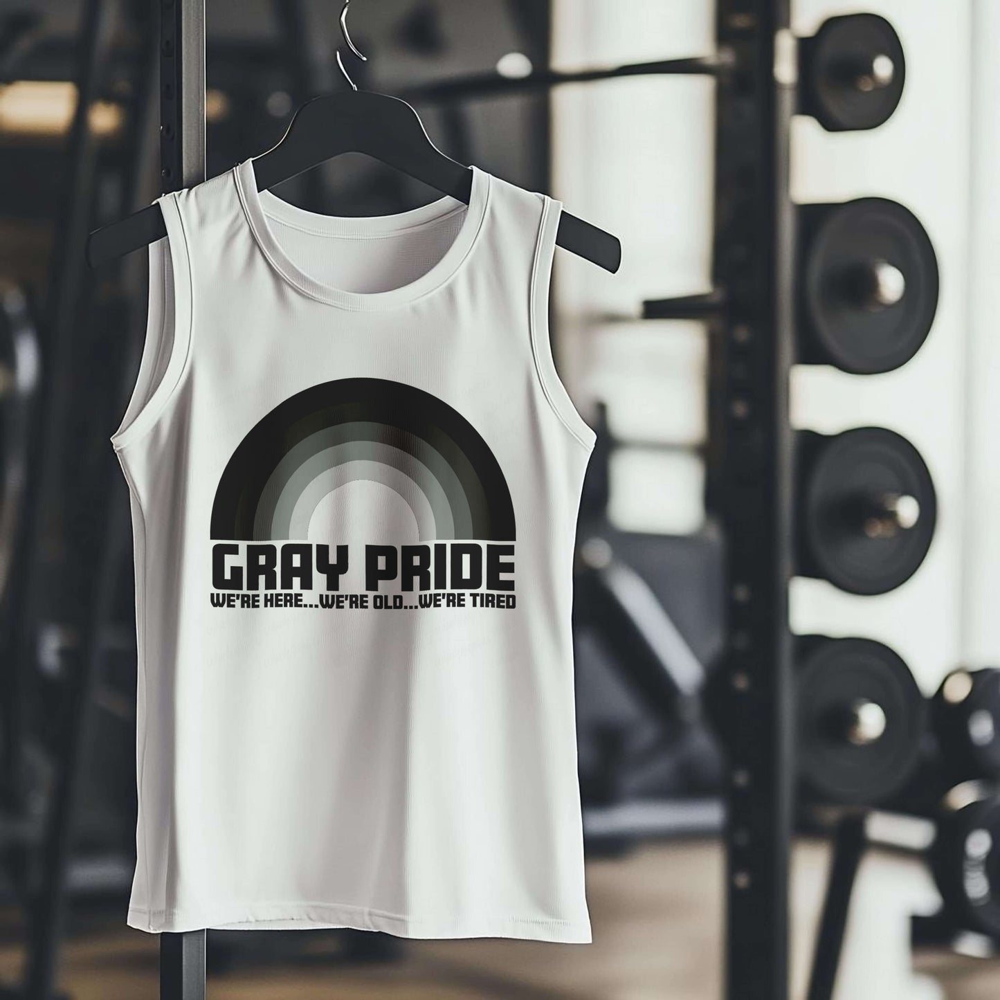 GRAY PRIDE Premium Adult Tank – Lightweight & Versatile