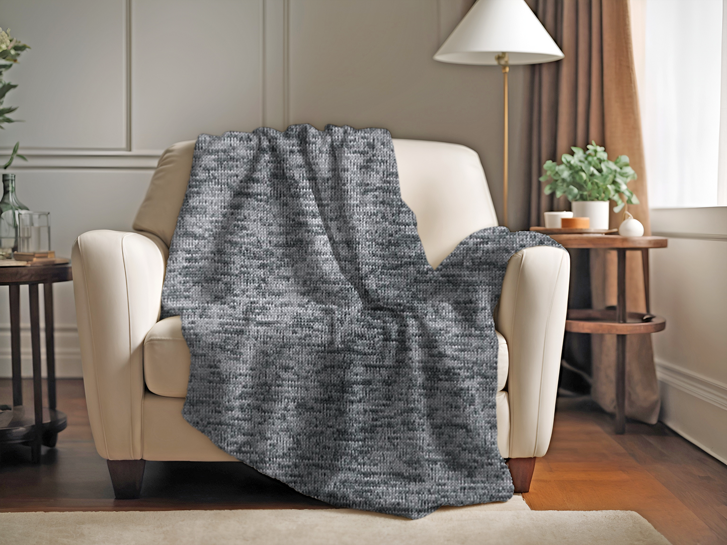 Grey Sweater Blanket
