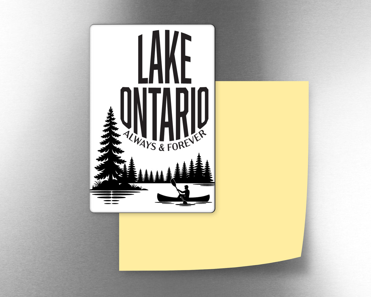 Lake Ontario Always & Forever Fridge Magnet