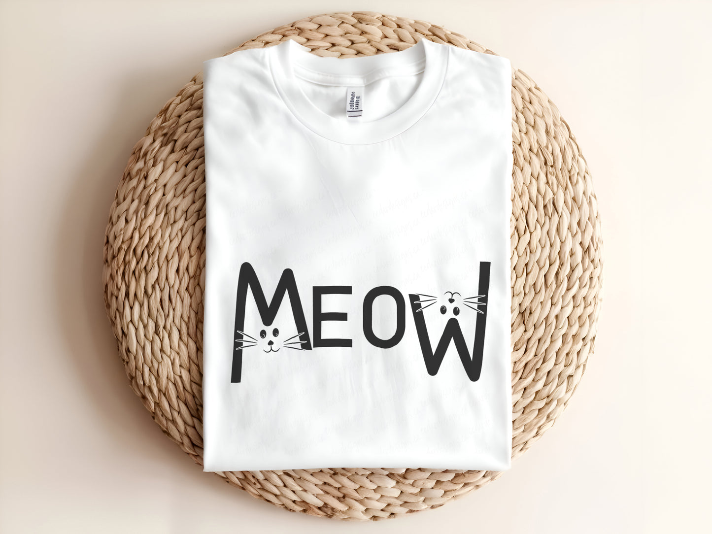 Meow Adult T-Shirt