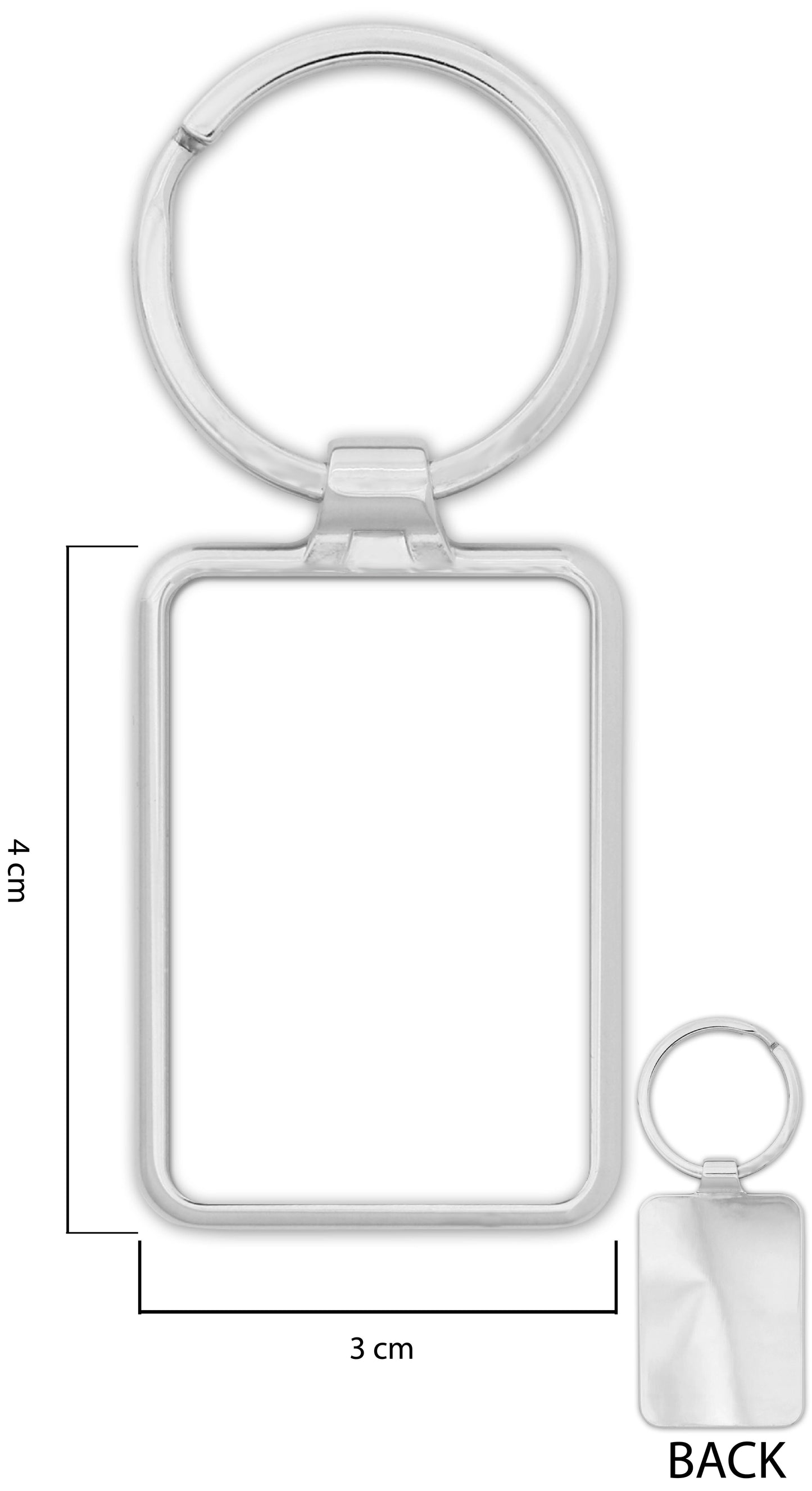 Custom Key Chain - Rectangle