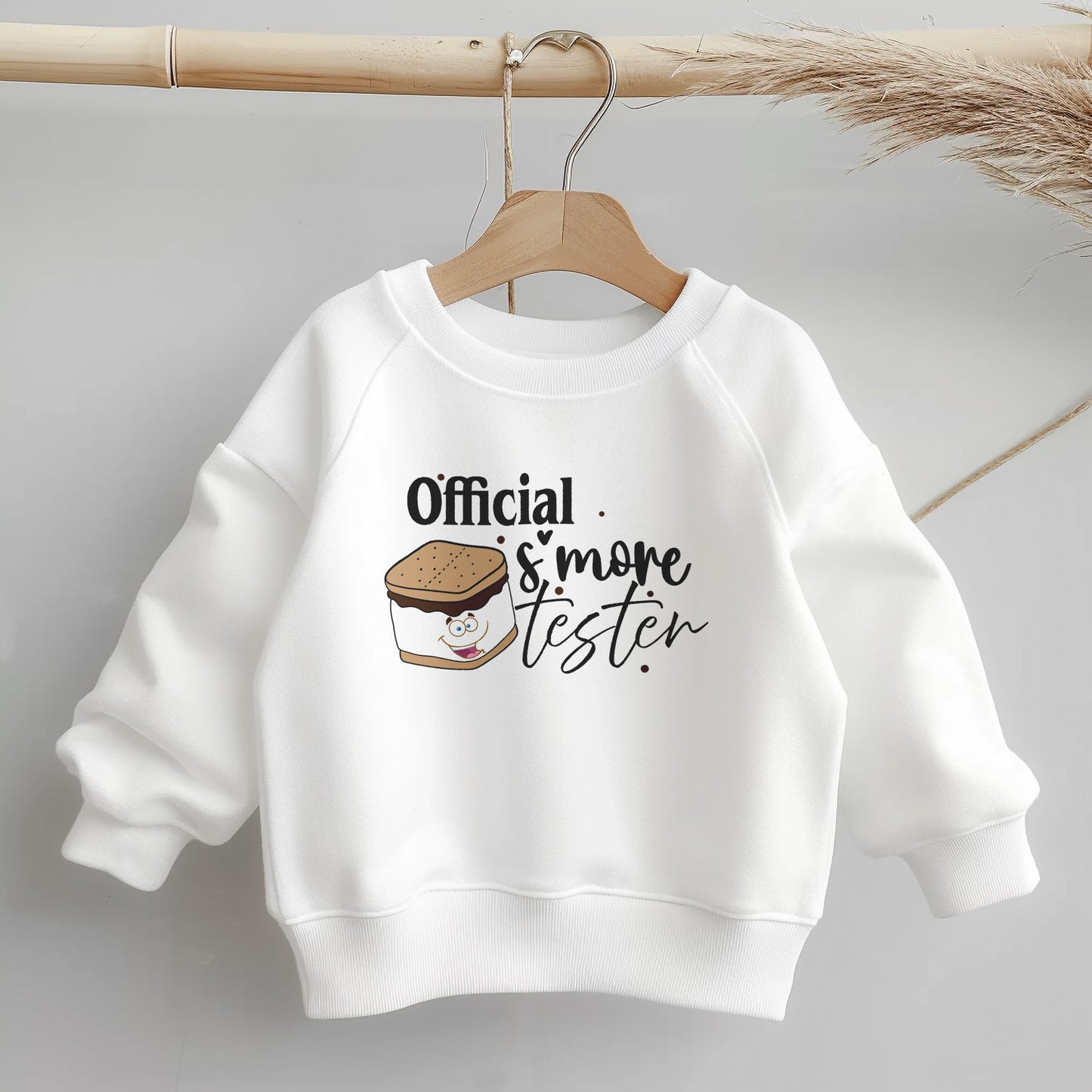 Official S'more Test, Little Style, Big Comfort – Everyday Toddler Sweatshirt