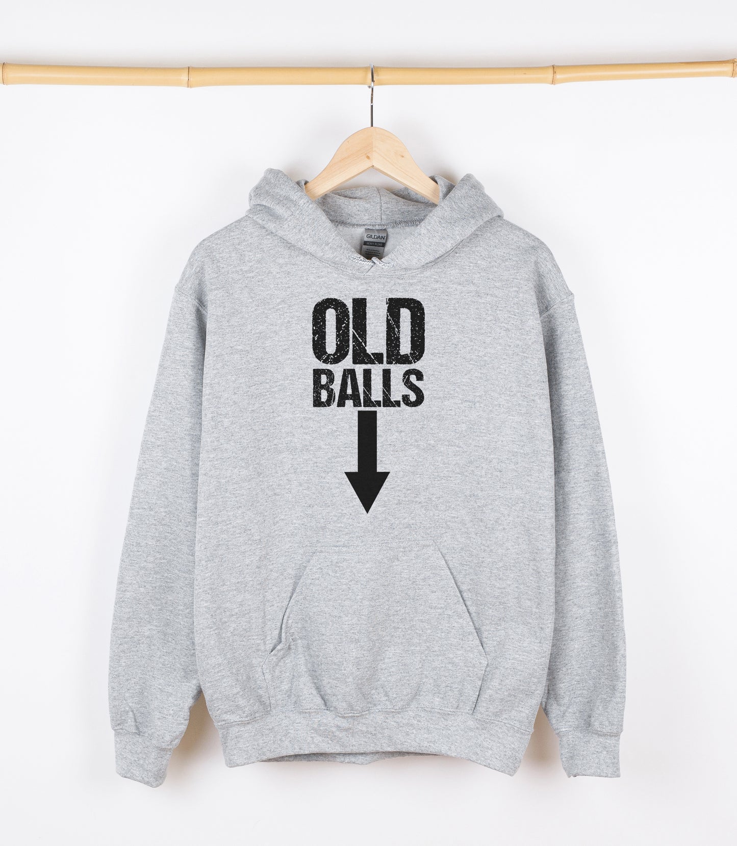 OLD BALLS Sweatshirt, Crewdie, Hoodie, Full Zip-Up Hoodie