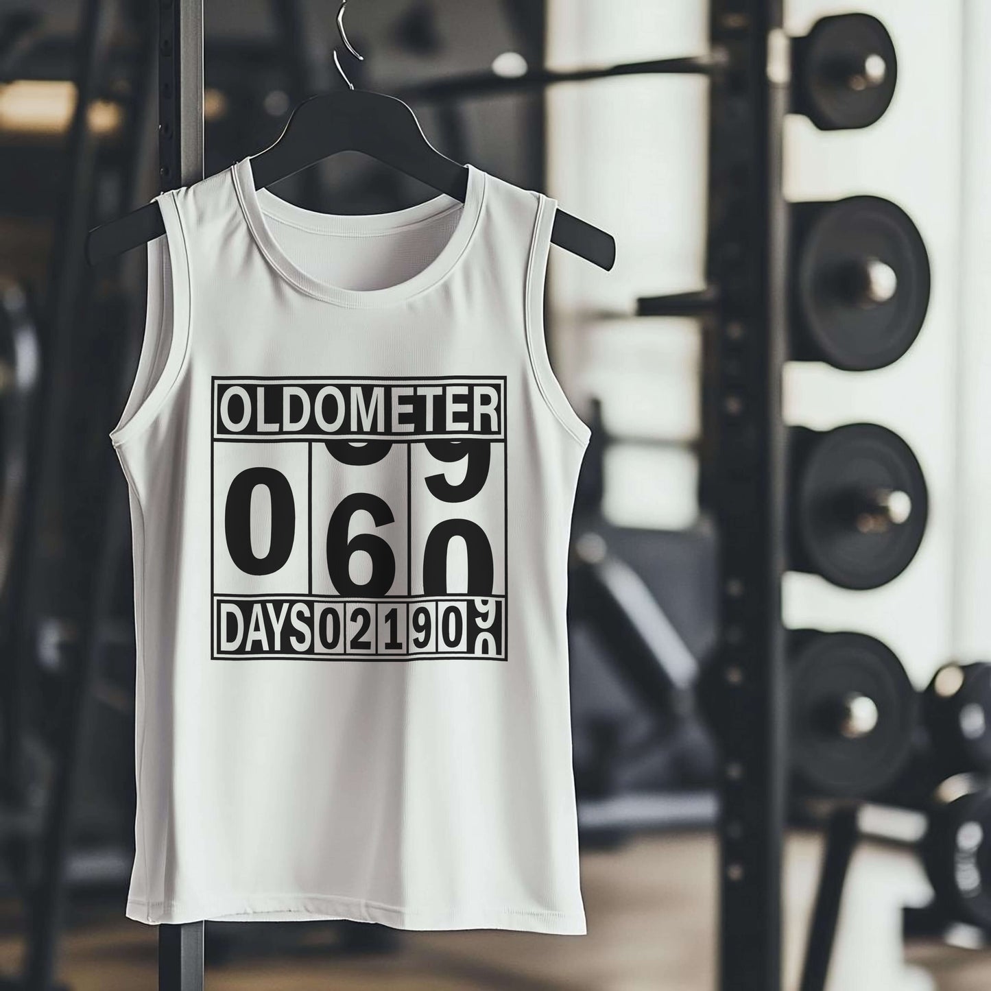 OLDOMETER 60th Birthday Premium Adult Tank – Lightweight & Versatile