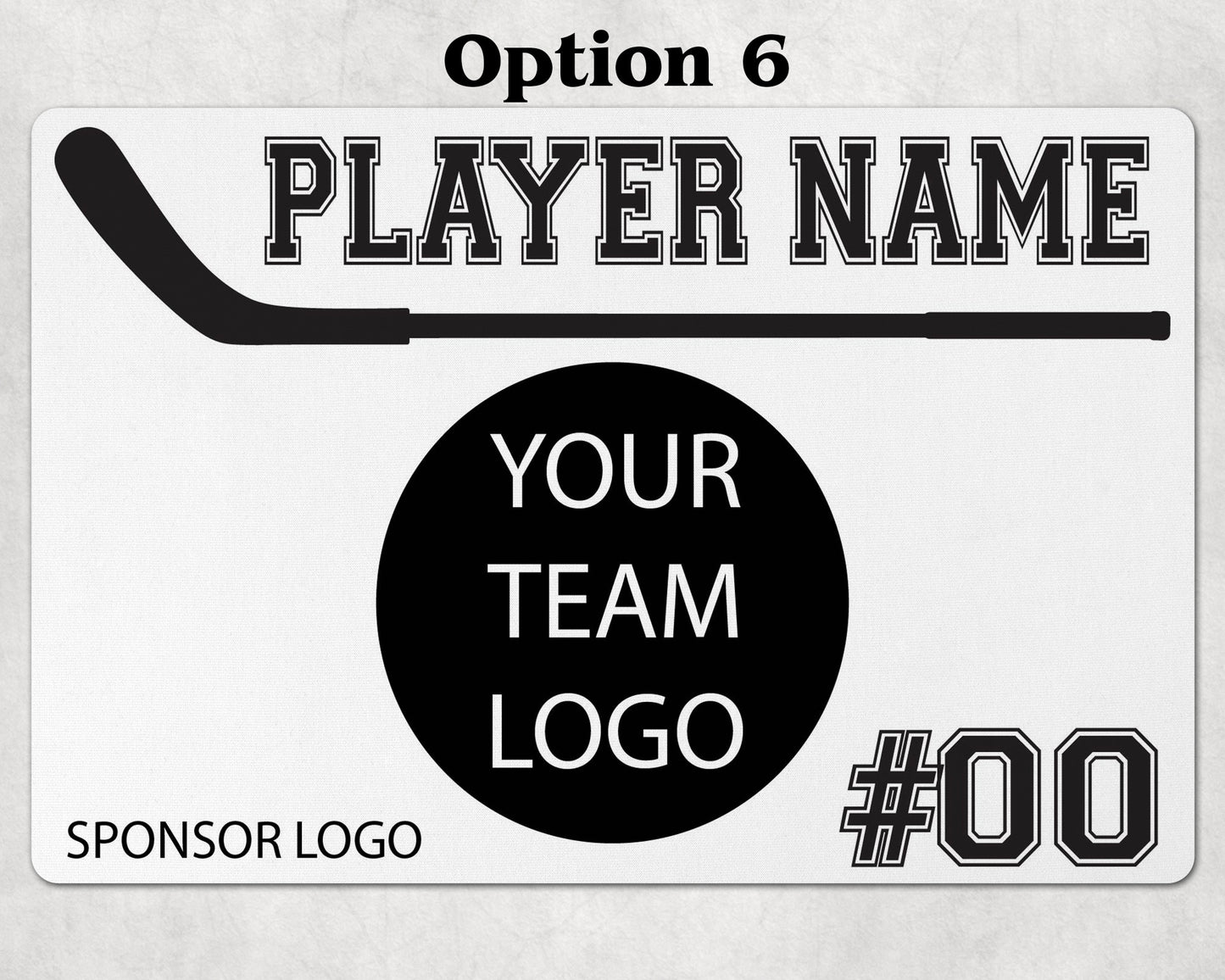 Personalized Hockey Skate Mat – Personalized Non-Slip Gear for the Rink & Locker Room