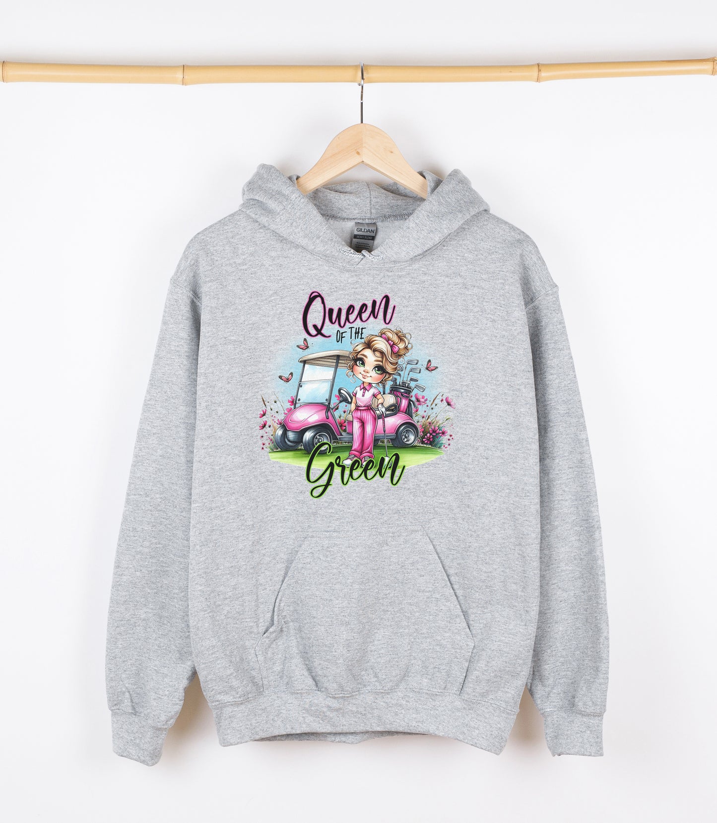 Queen of the Green Sweatshirt, Crewdie, Hoodie, Full Zip-Up Hoodie