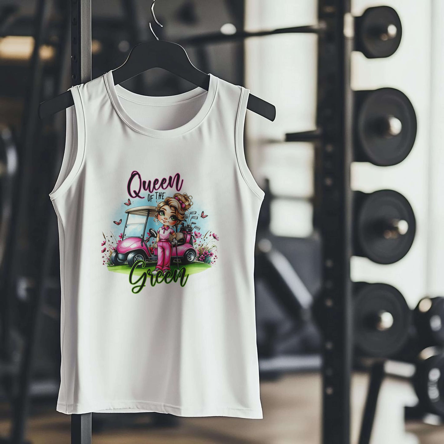 Queen of the Green Premium Adult Tank – Lightweight & Versatile
