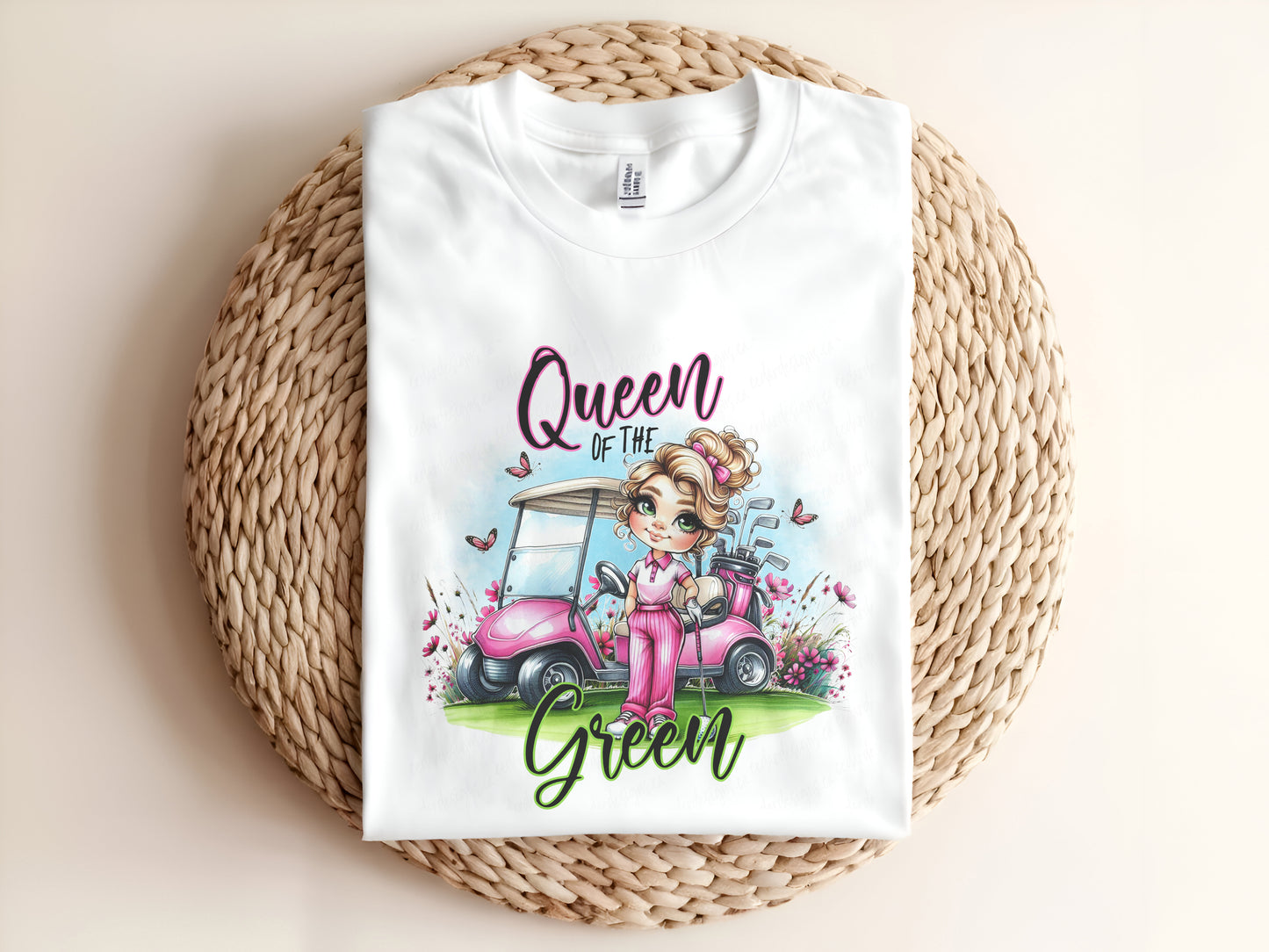 Queen of the Green Adult Graphic Tee