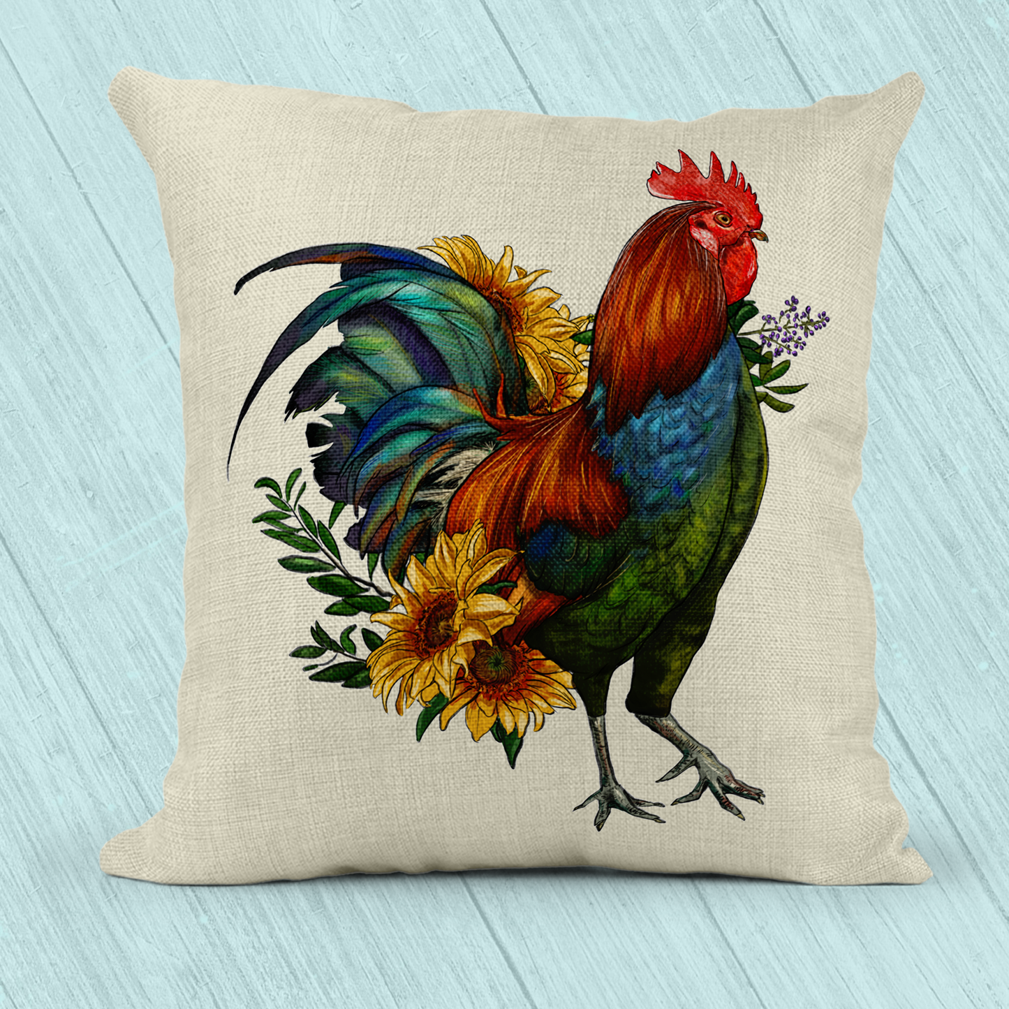 Rooster Pillow