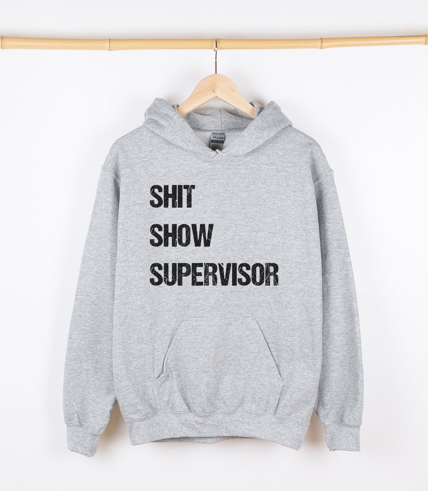 SHIT SHOW SUPERVISOR Sweatshirt, Crewdie, Hoodie, Full Zip-Up Hoodie