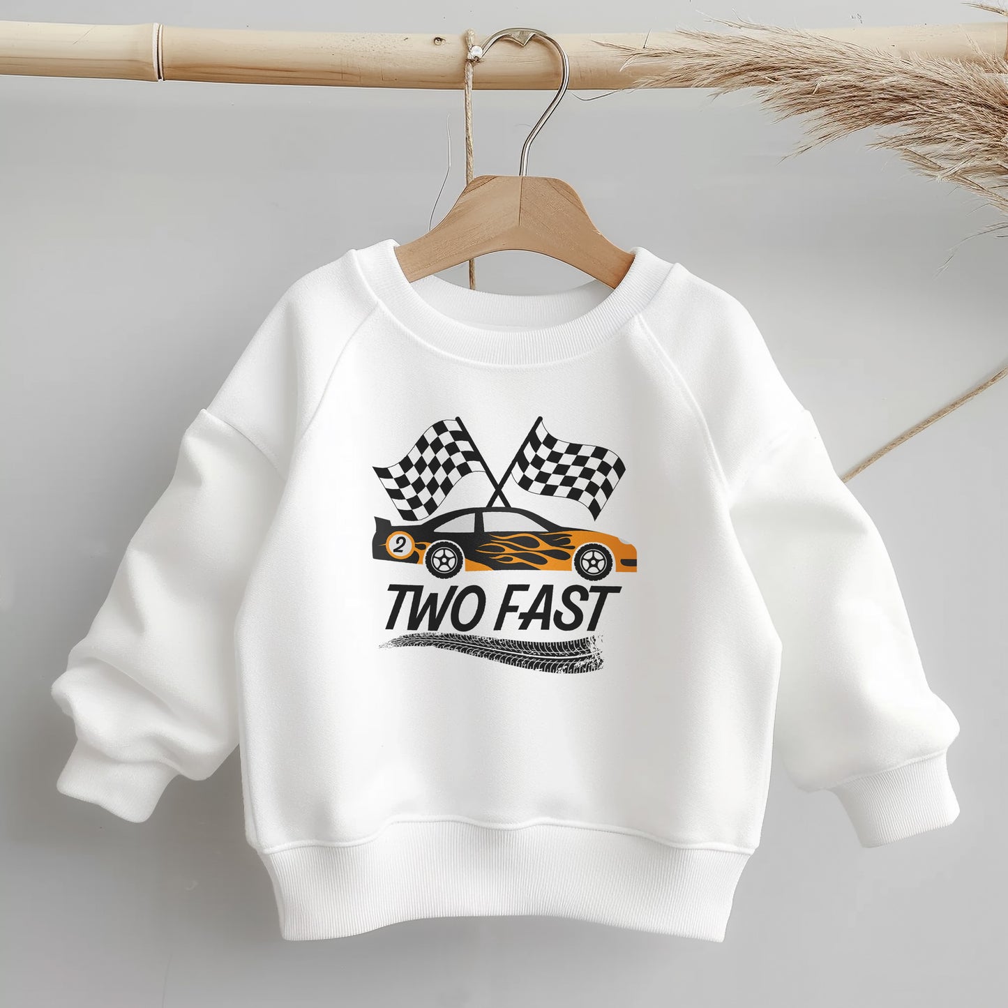 Two Fast, Little Style, Big Comfort – Everyday Toddler Sweatshirt
