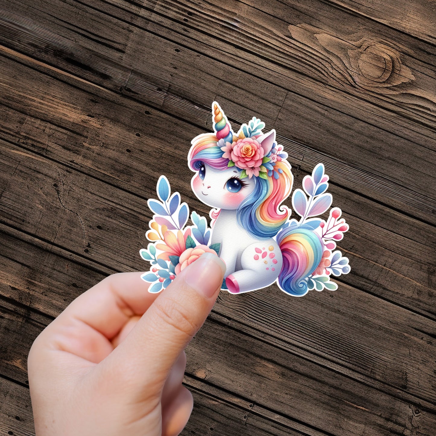 Unicorn Sticker - Premium Vinyl Sticker - Weatherproof & Easy to Apply