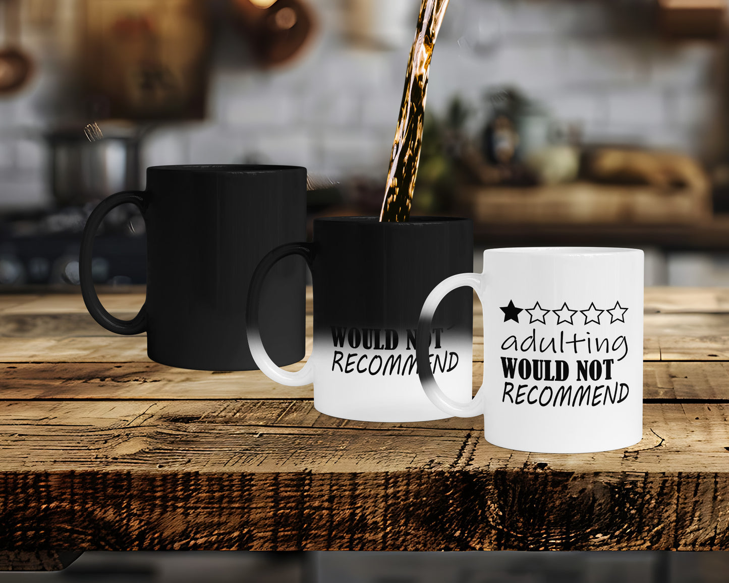 adulting WOULD NOT RECOMMEND Classic Ceramic Mug