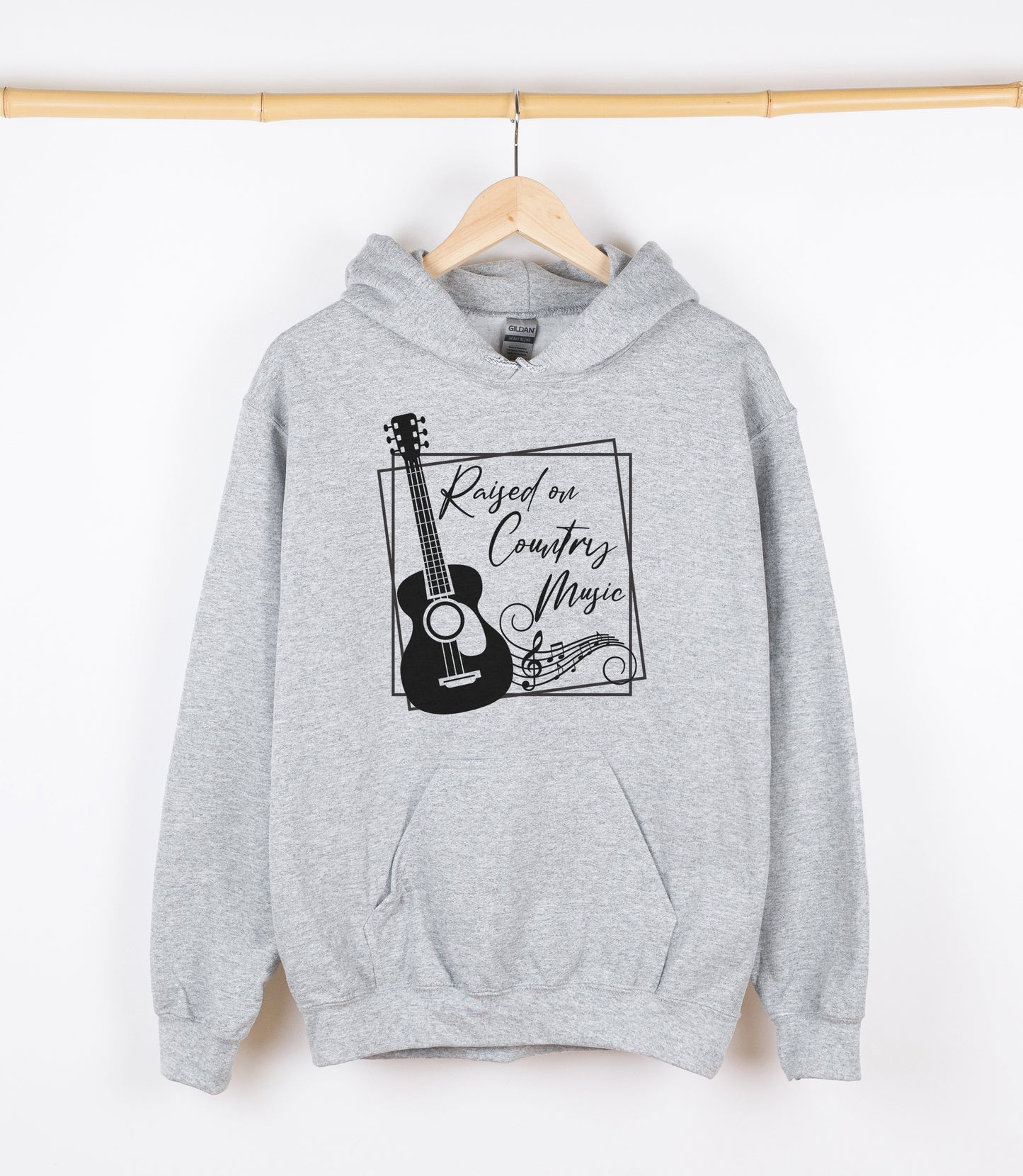 Raised on Country Music Sweatshirt, Crewdie, Hoodie, Full Zip-Up Hoodie