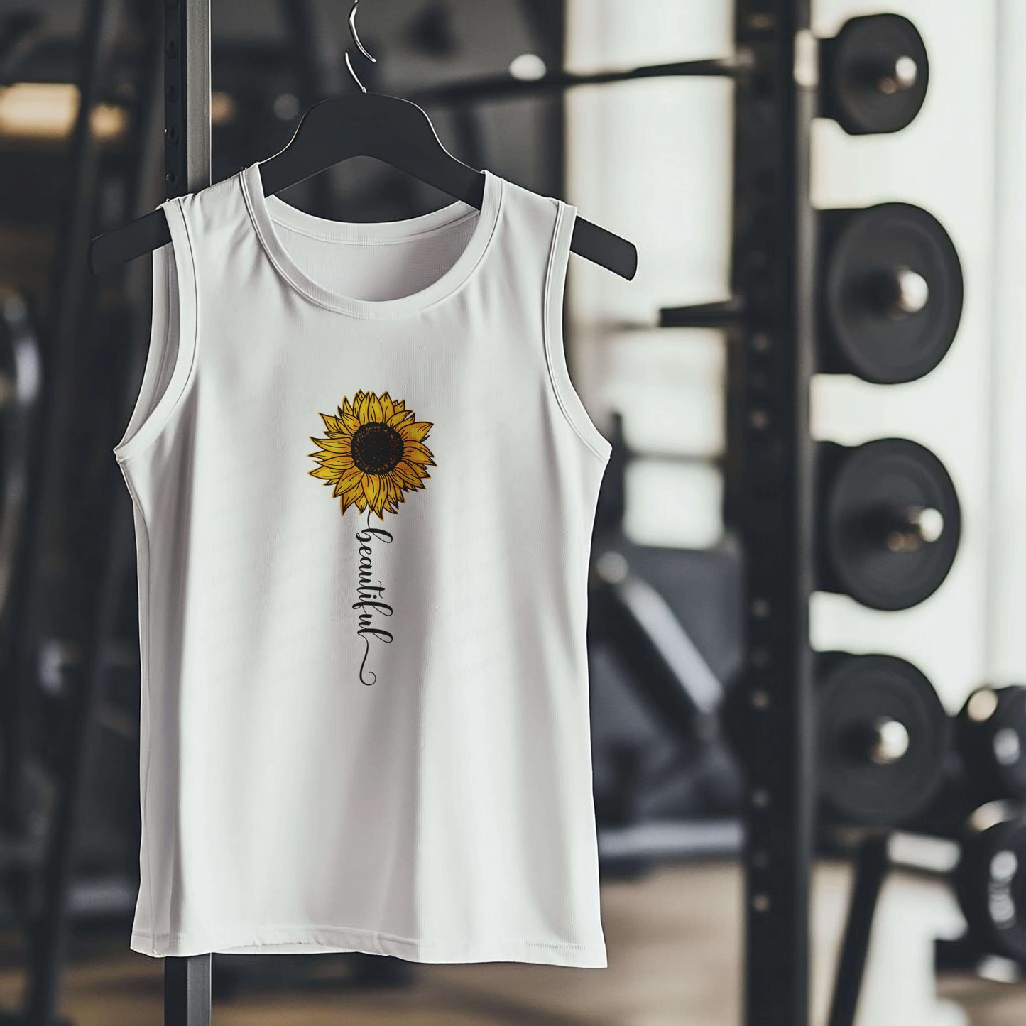 Sunflower "beautiful" Premium Adult Tank – Lightweight & Versatile