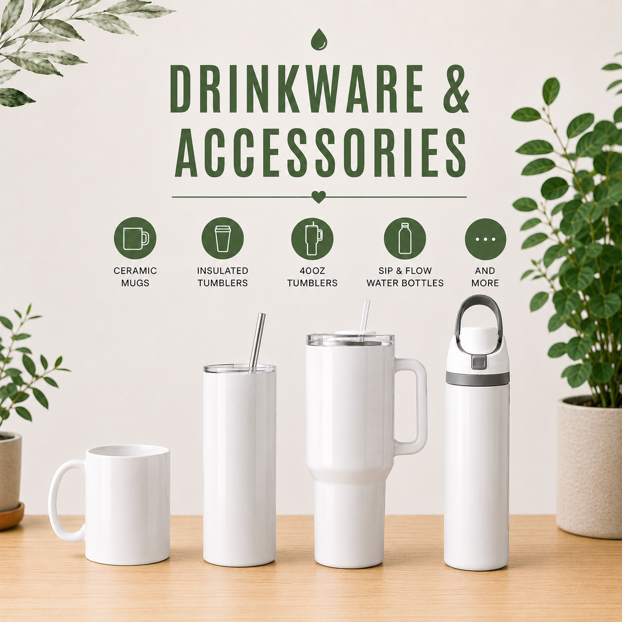 Drinkware & Accessories