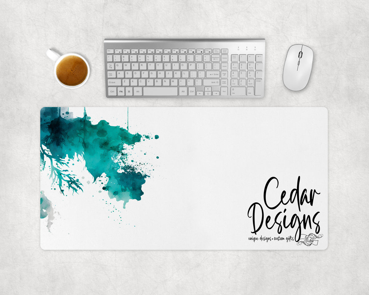 Business Logo Gaming Mat, Desk Pad for Gamers & Streamers