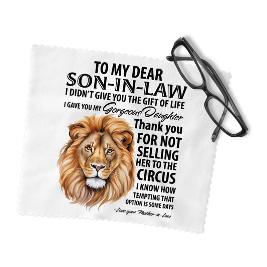 Dear Son in Law Lens Cleaning Cloth