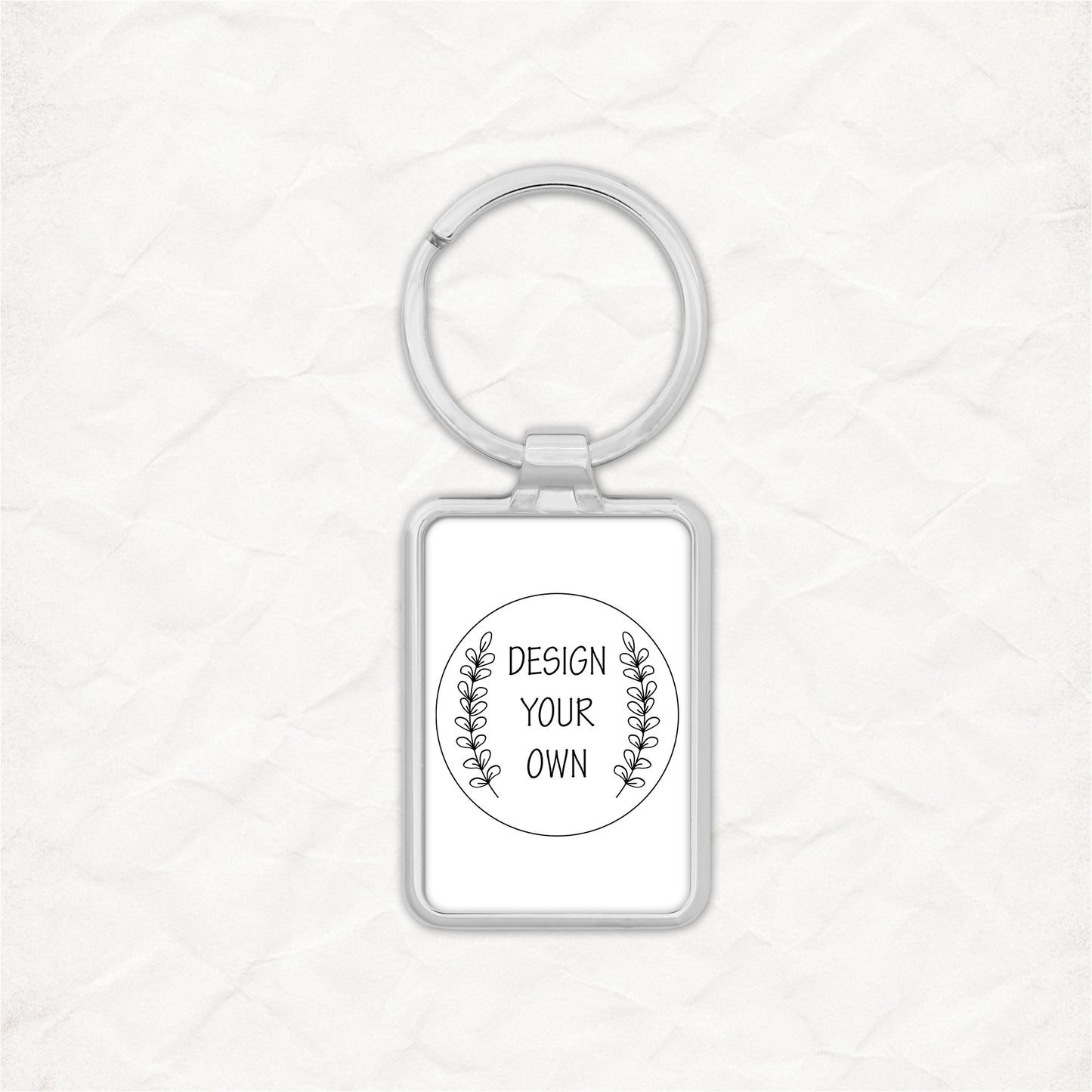 Custom Key Chain - Rectangle