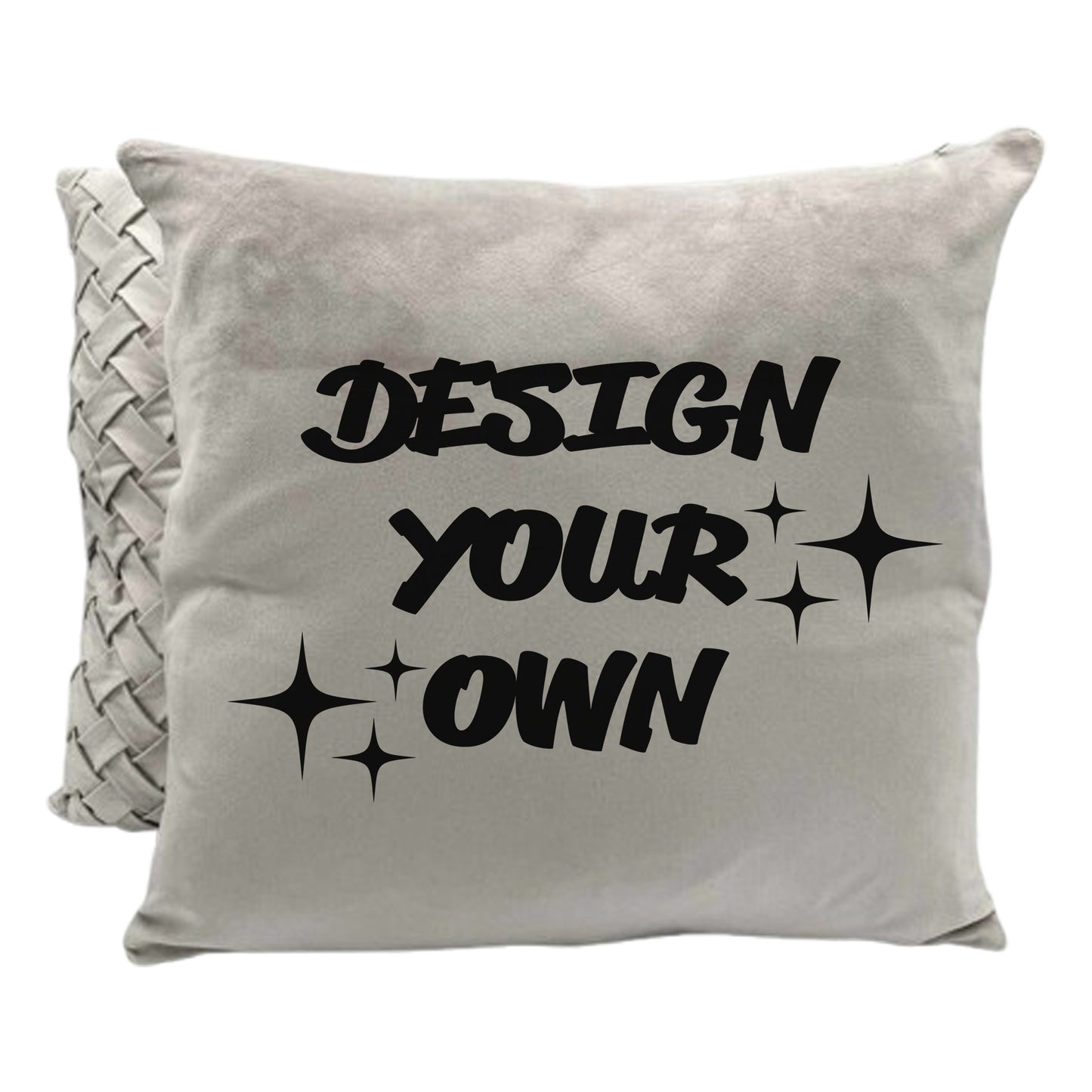 Design Your Own Velvet Weave Throw Pillow