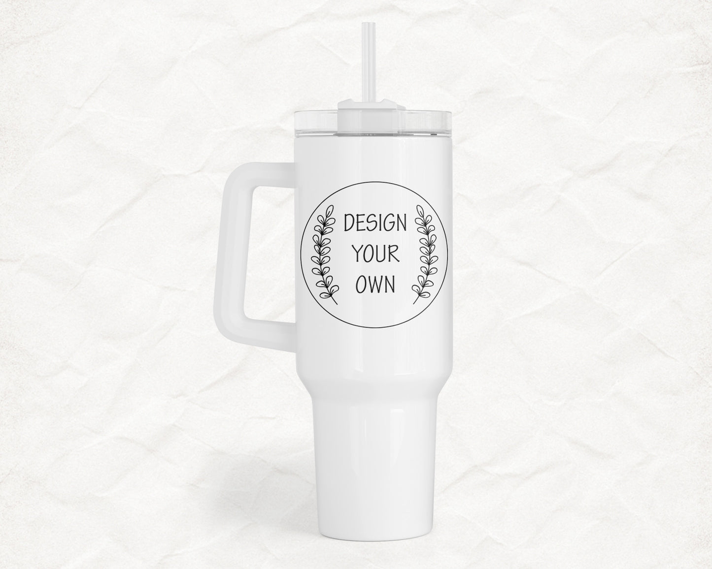 Design Your Own 40oz Everyday Insulated Tumbler with Straw – Durable, Spill-Resistant Travel Cup