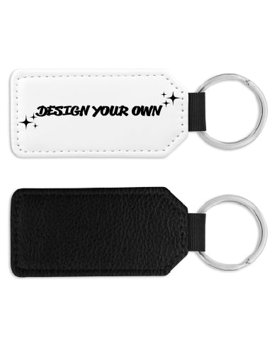 Custom Key Chain - Leather