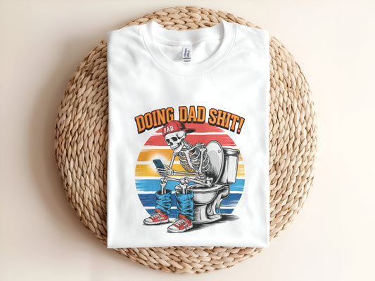 Doing Dad Shit Adult Graphic Tee