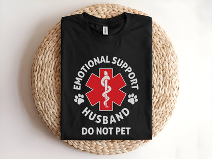 Emotional Support Husband Adult T-Shirt