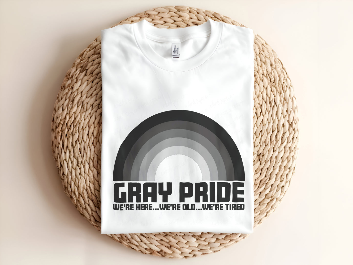 GRAY PRIDE Adult Graphic Tee
