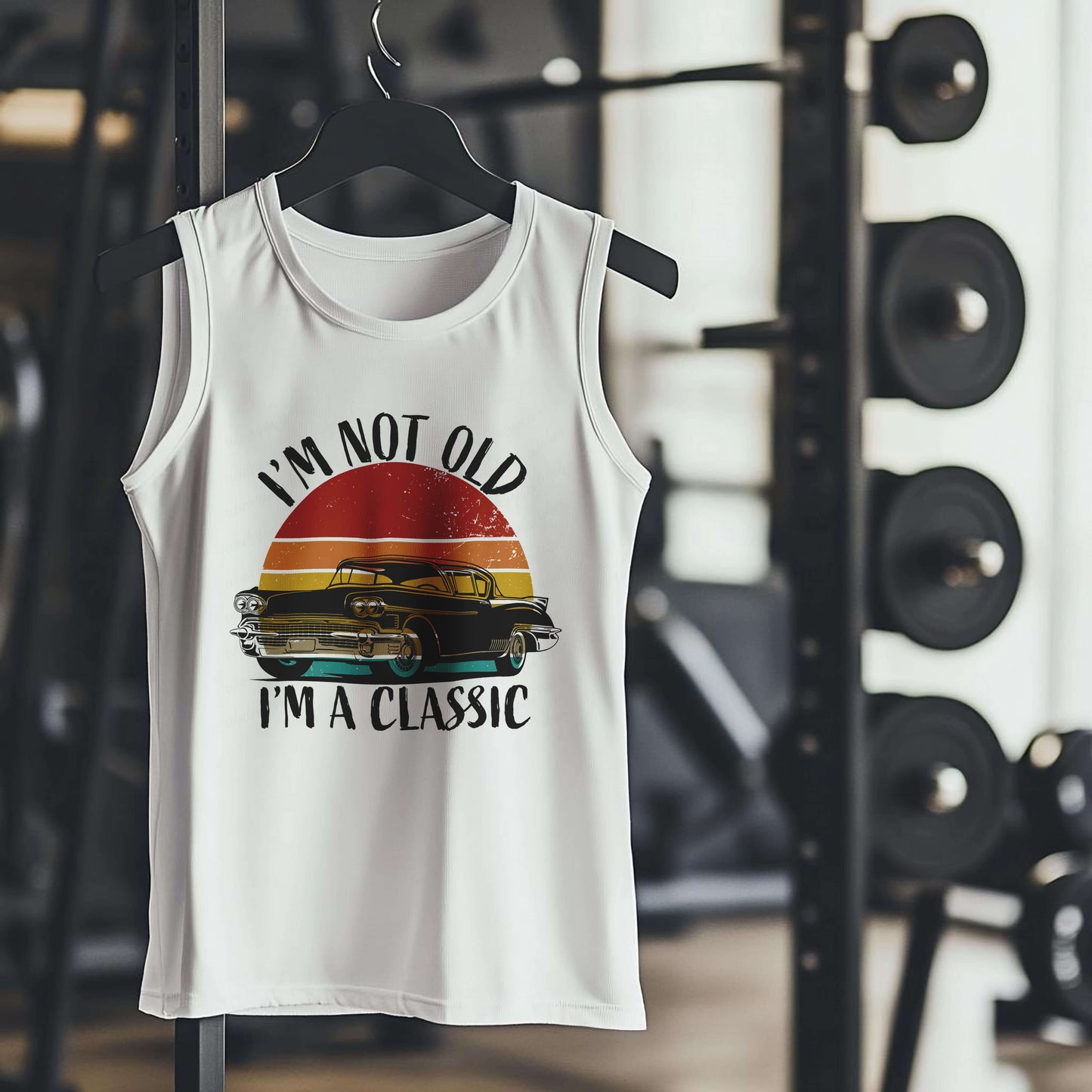 I'M NOT OLD I'M CLASSIC Premium Adult Tank – Lightweight & Versatile