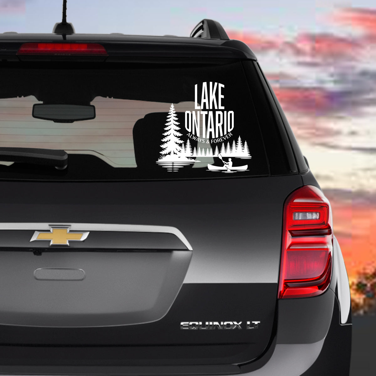 Lake Ontario Always & Forever Decal, Premium Vinyl Decal - Weatherproof & Easy to Apply! (Copy)
