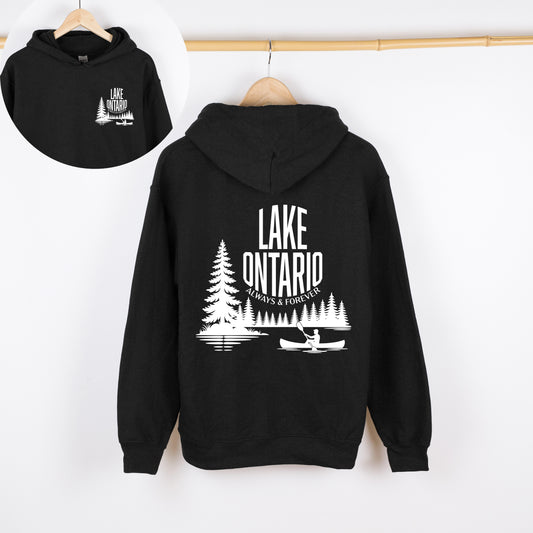 Lake Ontario Always & Forever Sweatshirt, Crewdie, Hoodie, Full Zip-Up Hoodie