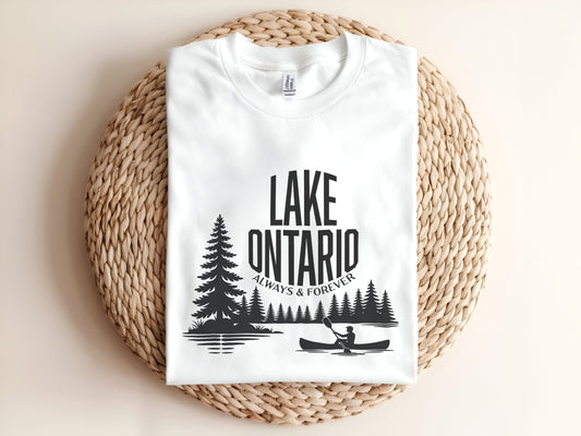 Lake Ontario Always & Forever Adult T-Shirt