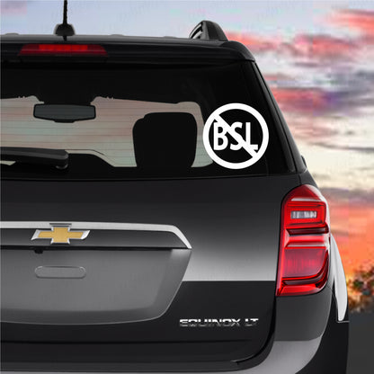 BSL Vinyl Decal