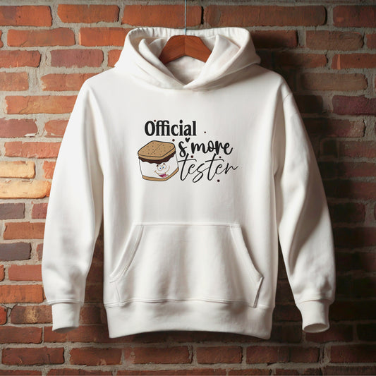 Official S'more Tester, Soft, Stylish, and Built to Move – Youth Sweatshirts & Hoodies