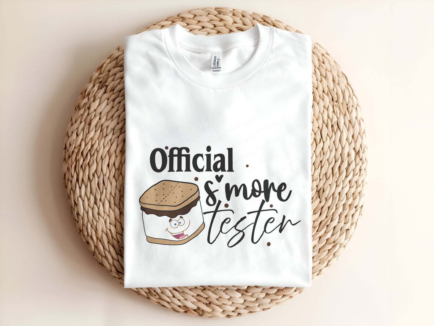 Official S'more Tester Adult T-Shirt