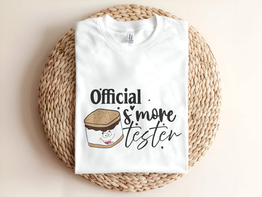 Official S'more Tester Adult T-Shirt