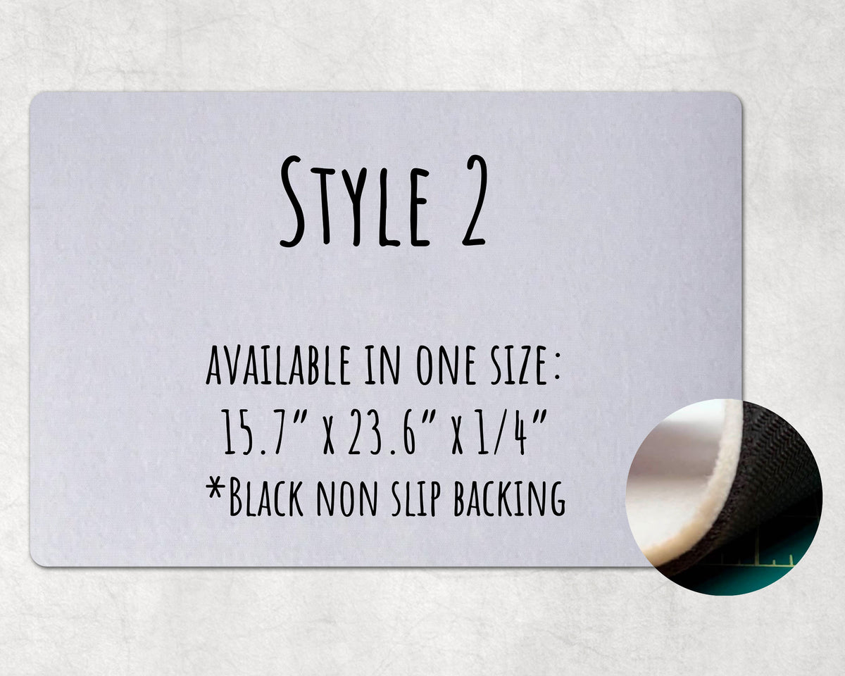 Never Underestimate a Girl with a Hockey Stick Skate Mat – Personalized Non-Slip Gear for the Rink & Locker Room